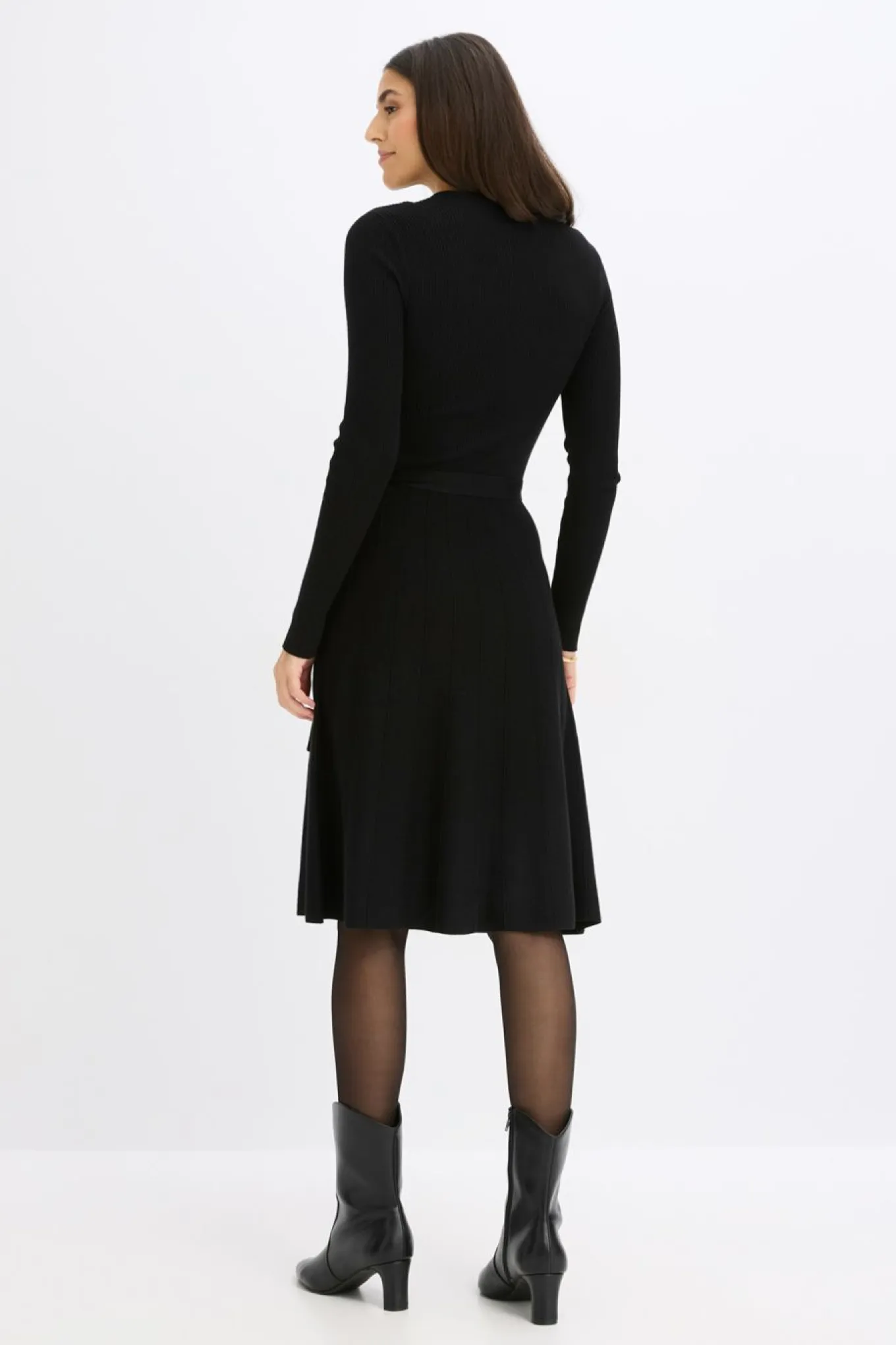 Vestido de punto de mezcla de viscosa