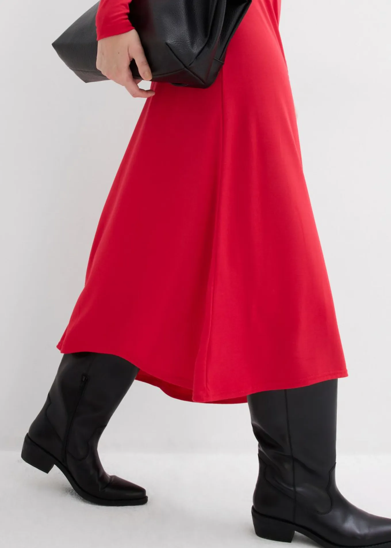 Vestido de punto de mezcla de modal suave