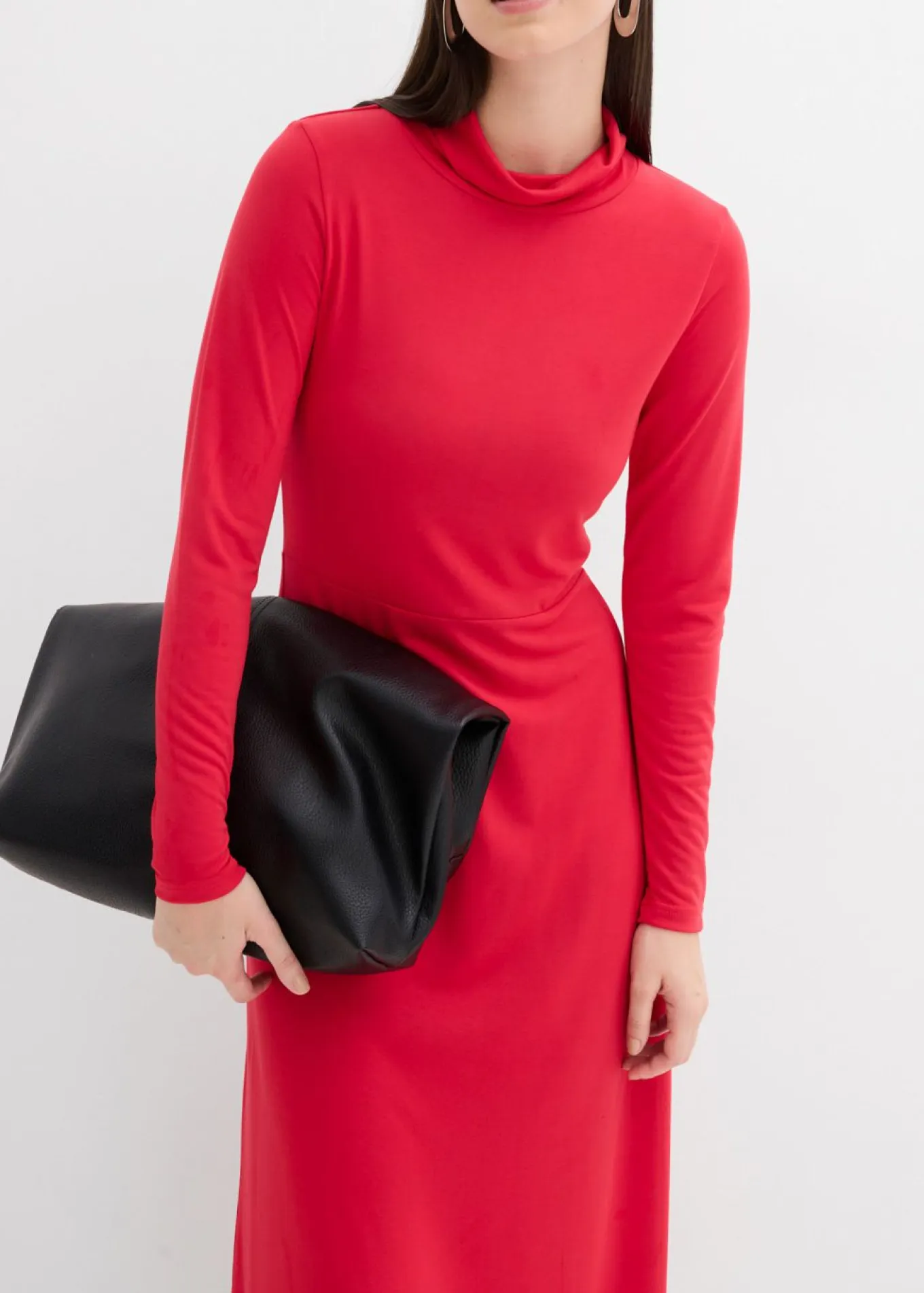 Vestido de punto de mezcla de modal suave