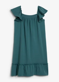 Vestido de punto de mezcla de algodón orgánico elástico