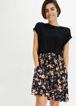 Vestido de punto de mezcla de viscosa