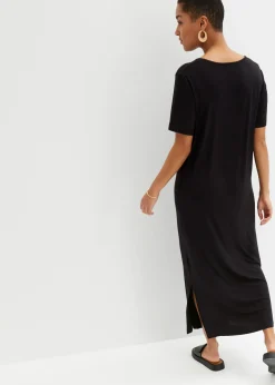 Vestido de punto de mezcla de viscosa fluida