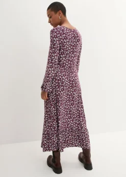 Vestido de punto de mezcla de viscosa fluida