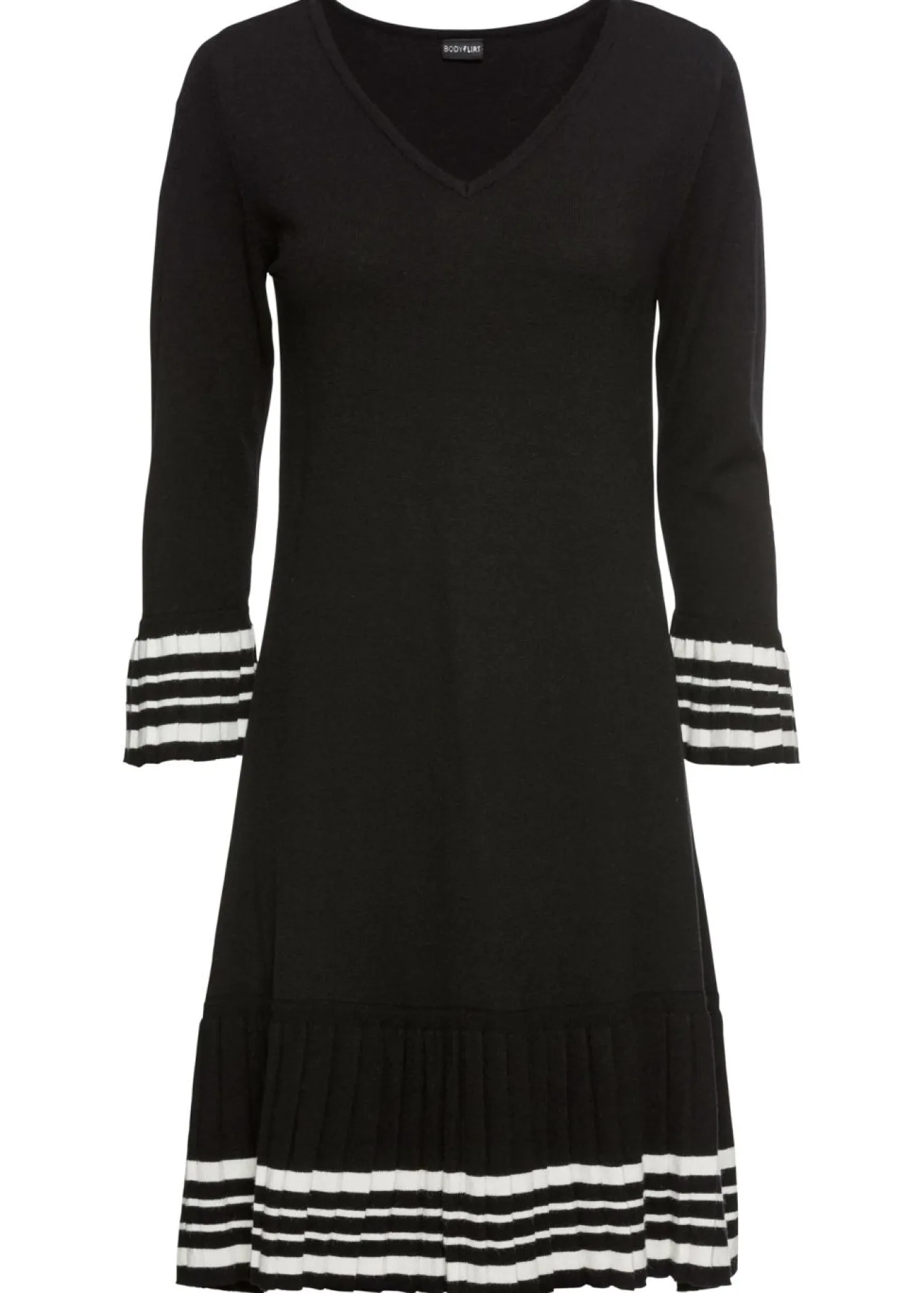 Vestido de punto de mezcla de viscosa suave