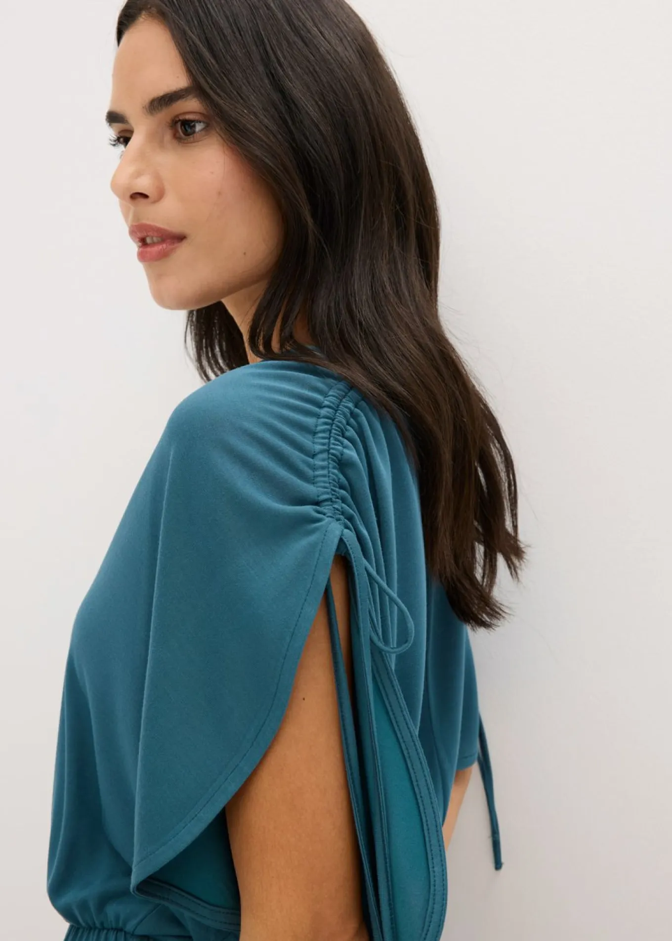 Vestido de punto de mezcla de modal suave