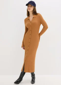 Vestido de punto de mezcla de viscosa suave