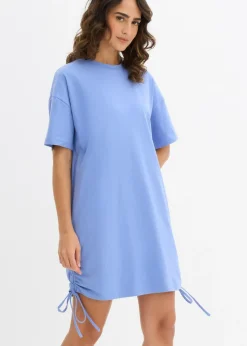 Vestido de punto de mezcla de algodón elástico