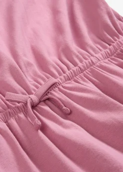 Vestido de punto de mezcla de algodón orgánico elástico (2 unidades)