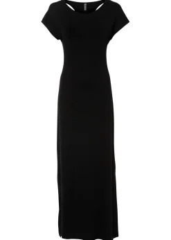 Vestido de punto de mezcla fluida de viscosa y elastano
