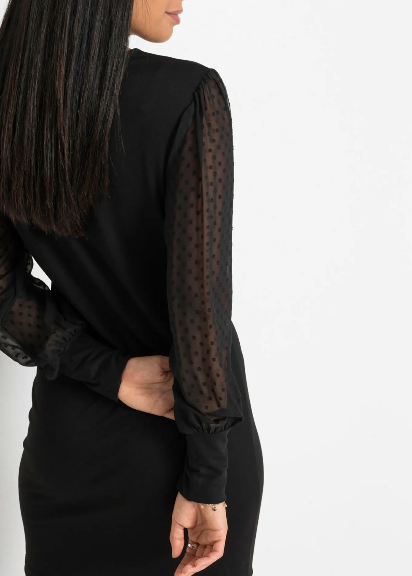 Vestido de punto de mezcla de viscosa
