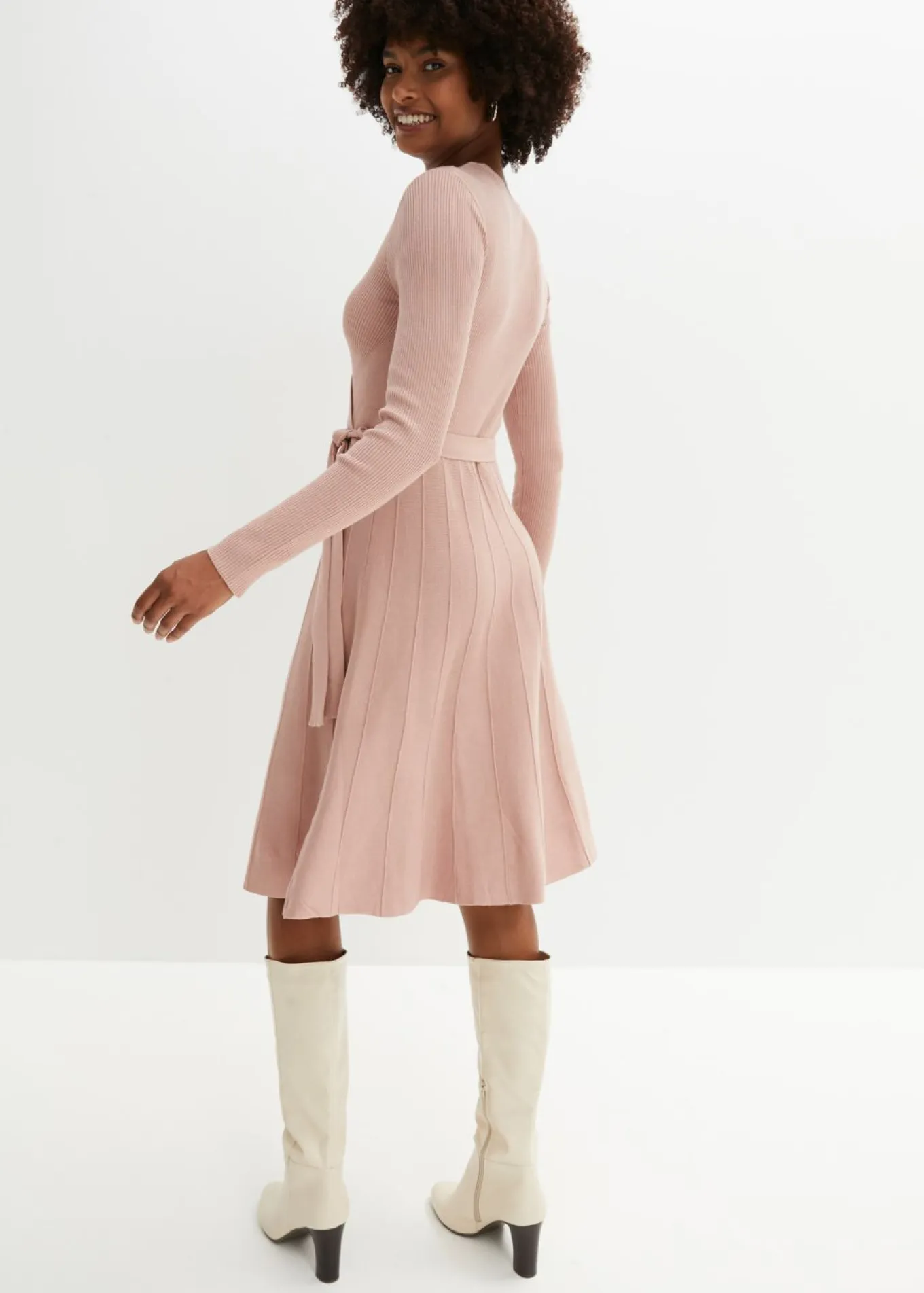 Vestido de punto de mezcla de viscosa