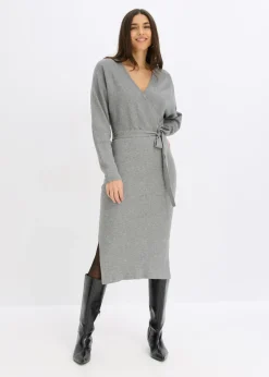 Vestido de punto de mezcla de viscosa fluida