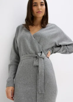 Vestido de punto de mezcla de viscosa fluida