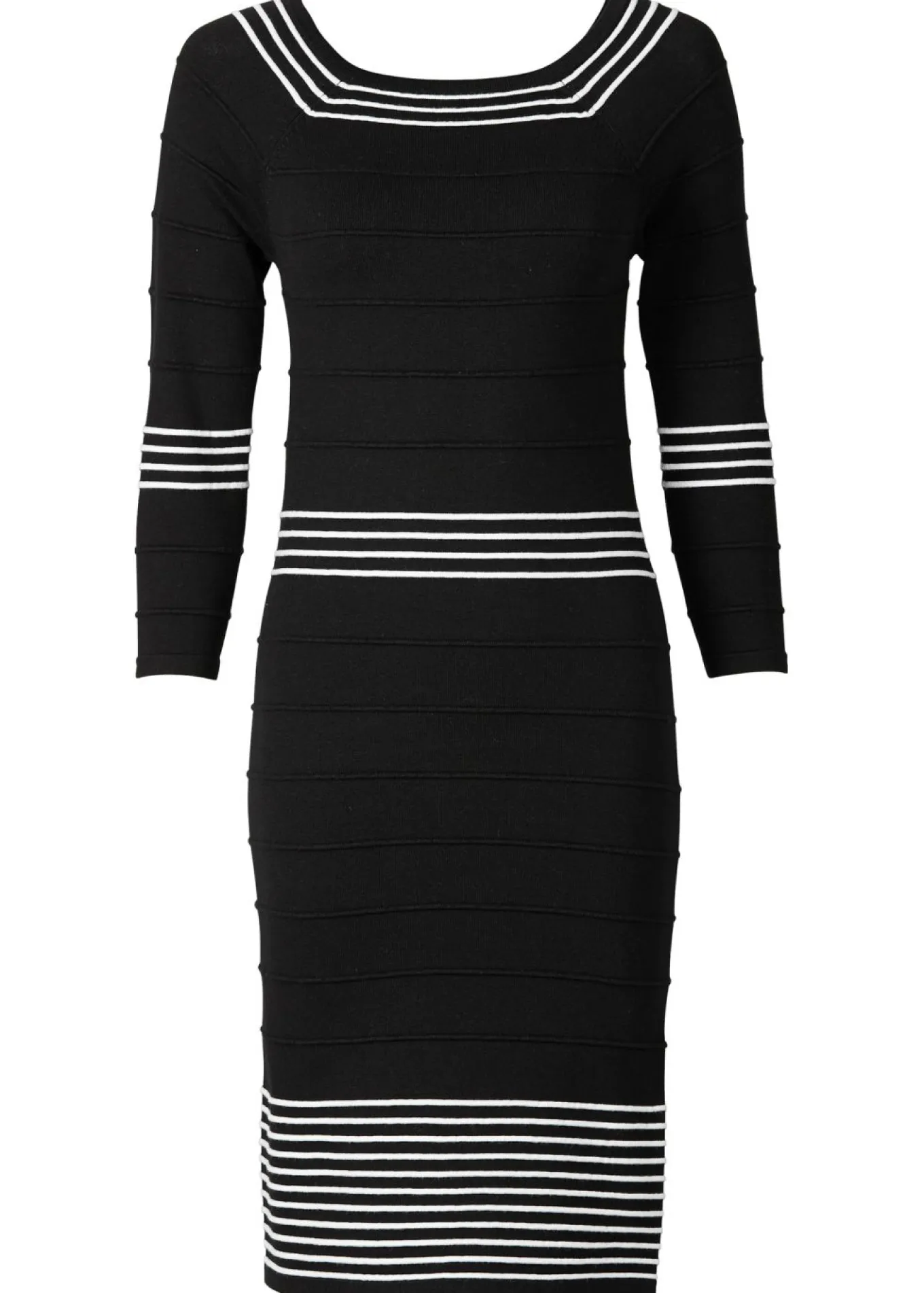 Vestido de punto de mezcla de viscosa suave