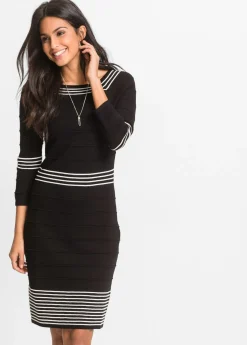 Vestido de punto de mezcla de viscosa suave