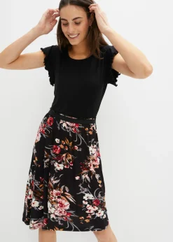 Vestido de punto de mezcla de viscosa
