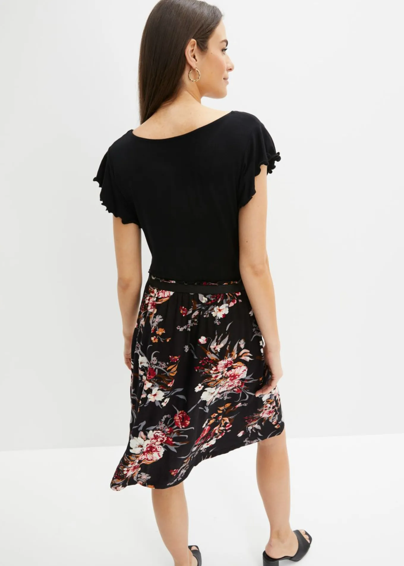 Vestido de punto de mezcla de viscosa