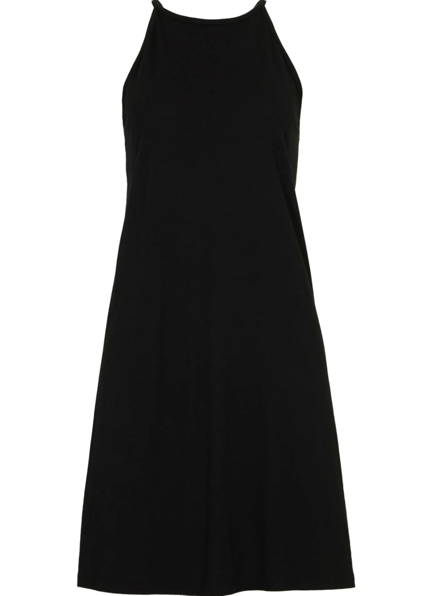 Vestido de punto de mezcla de lyocell fluido