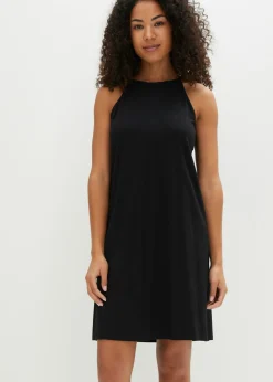 Vestido de punto de mezcla de lyocell fluido