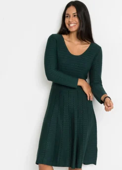 Vestido de punto de mezcla de viscosa suave