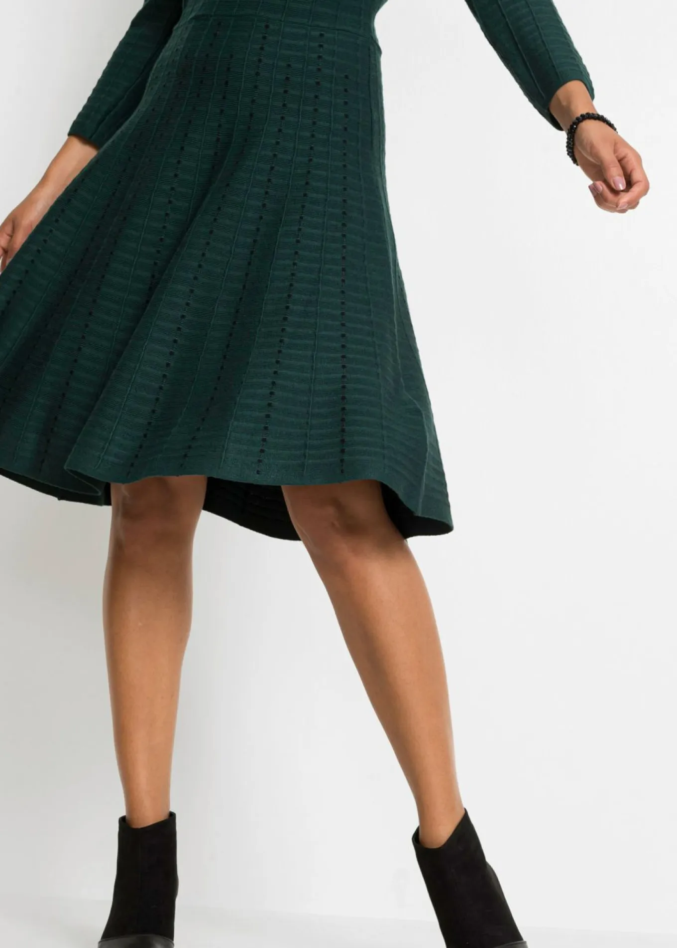 Vestido de punto de mezcla de viscosa suave