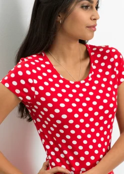 Vestido de punto de mezcla de viscosa