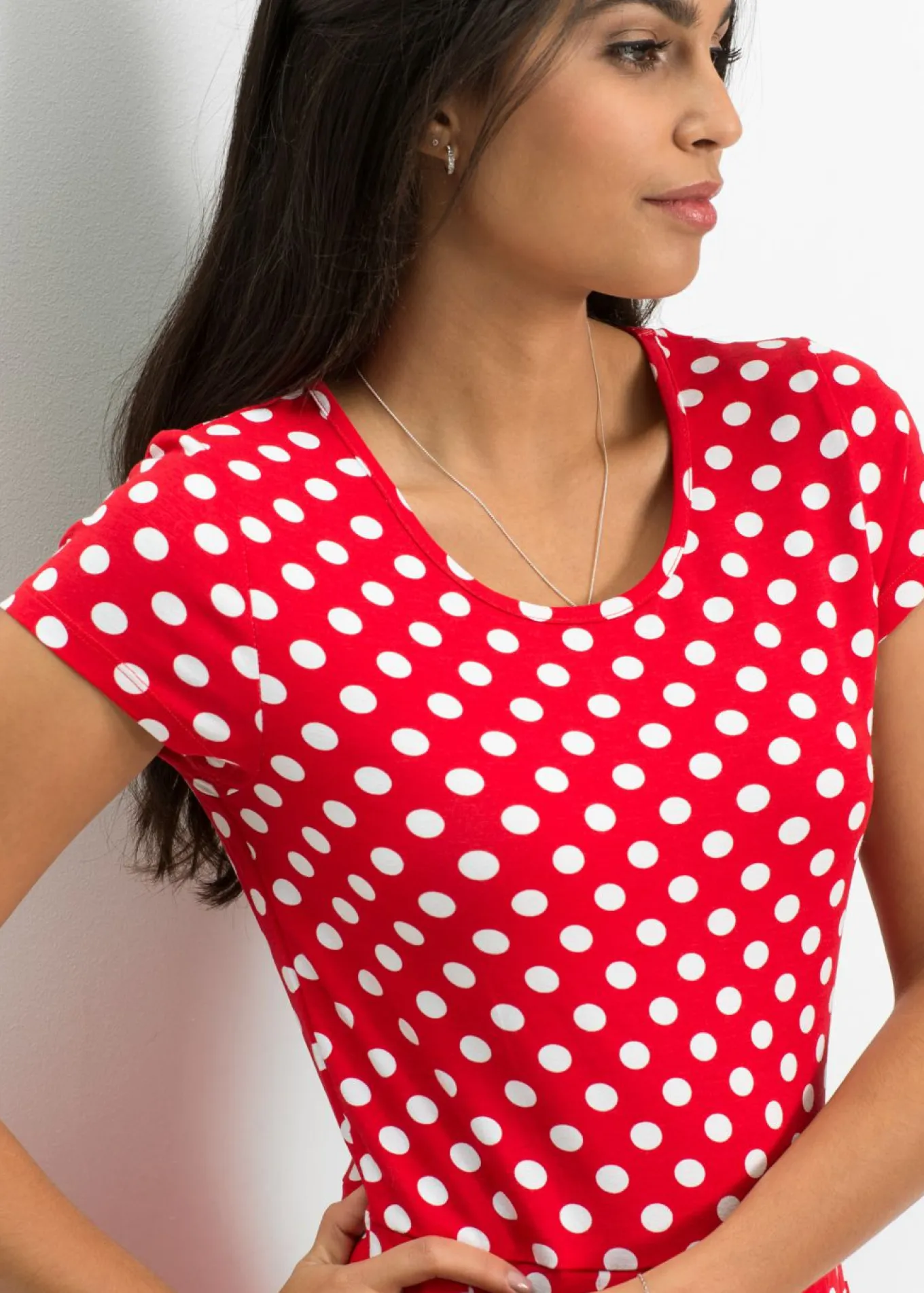 Vestido de punto de mezcla de viscosa