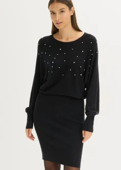 Vestido de punto de mezcla de viscosa suave