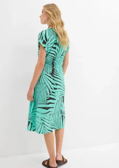 Vestido de punto de mezcla de viscosa fluida