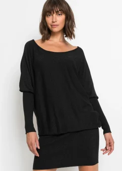 Vestido de punto de mezcla de viscosa fluida