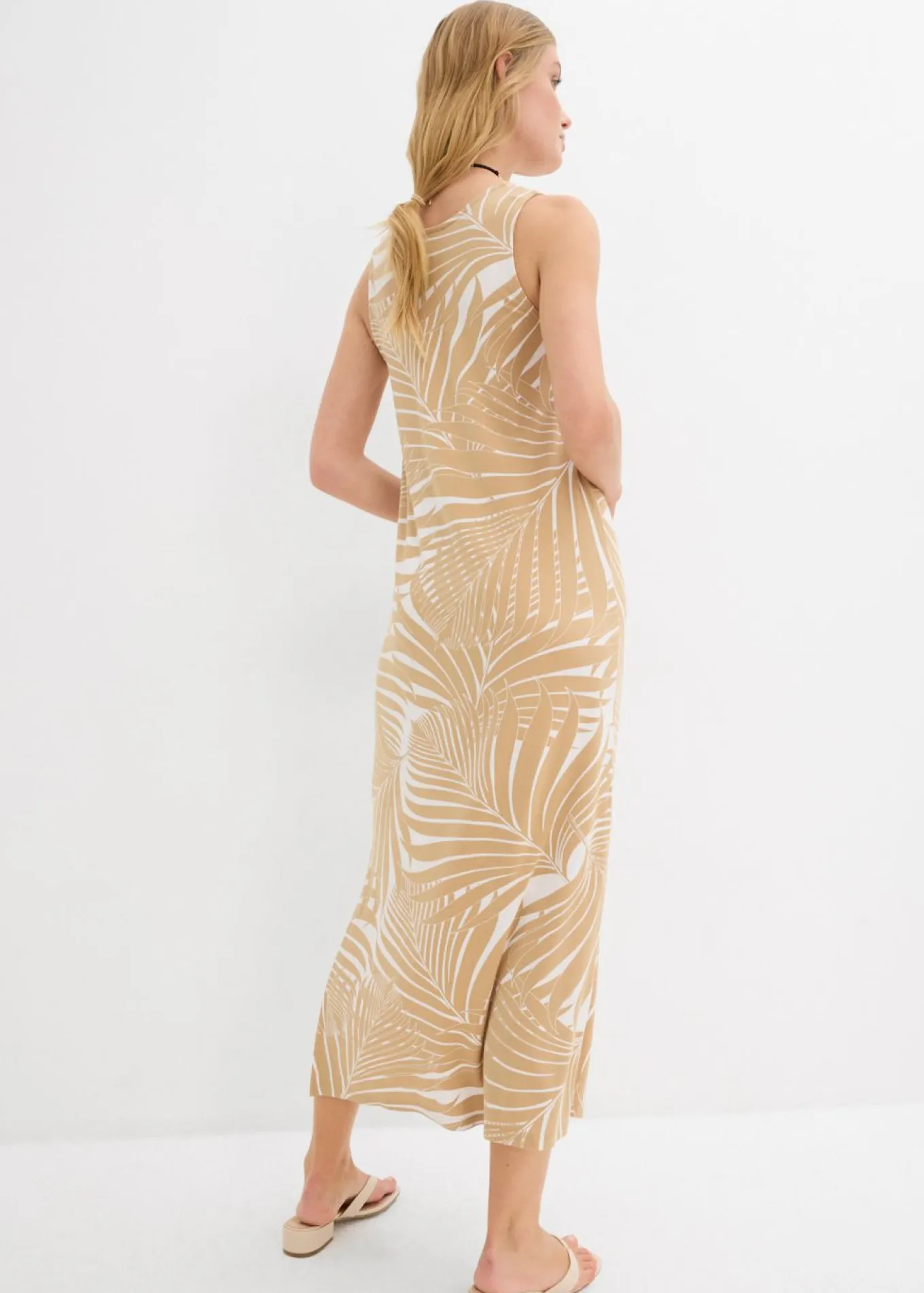 Vestido de punto de mezcla de viscosa fluida