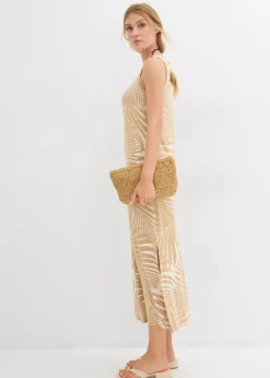 Vestido de punto de mezcla de viscosa fluida