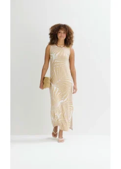 Vestido de punto de mezcla de viscosa fluida