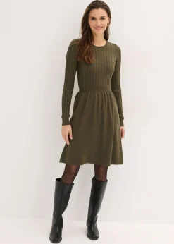 Vestido de punto de mezcla de viscosa