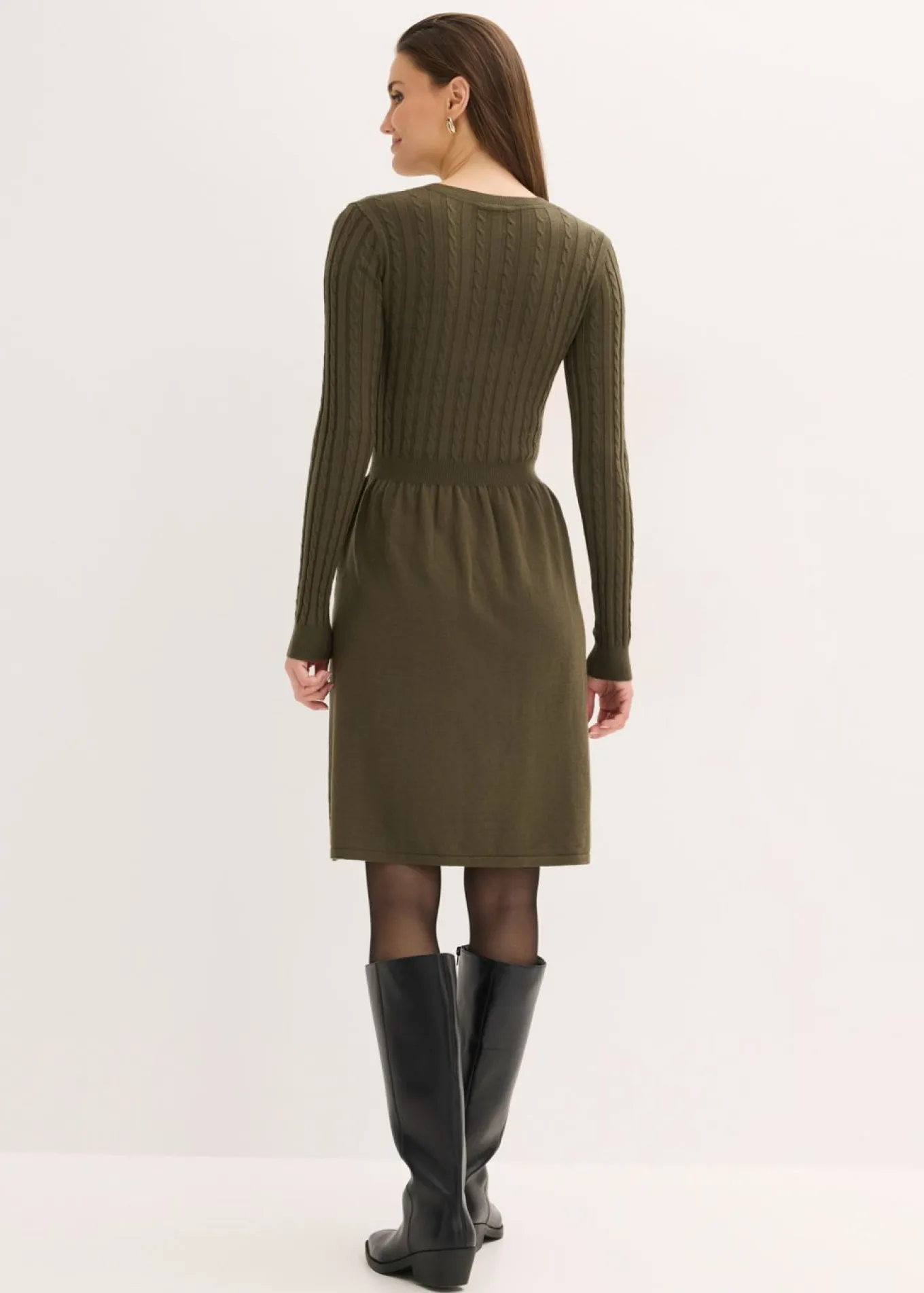 Vestido de punto de mezcla de viscosa