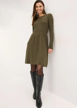 Vestido de punto de mezcla de viscosa