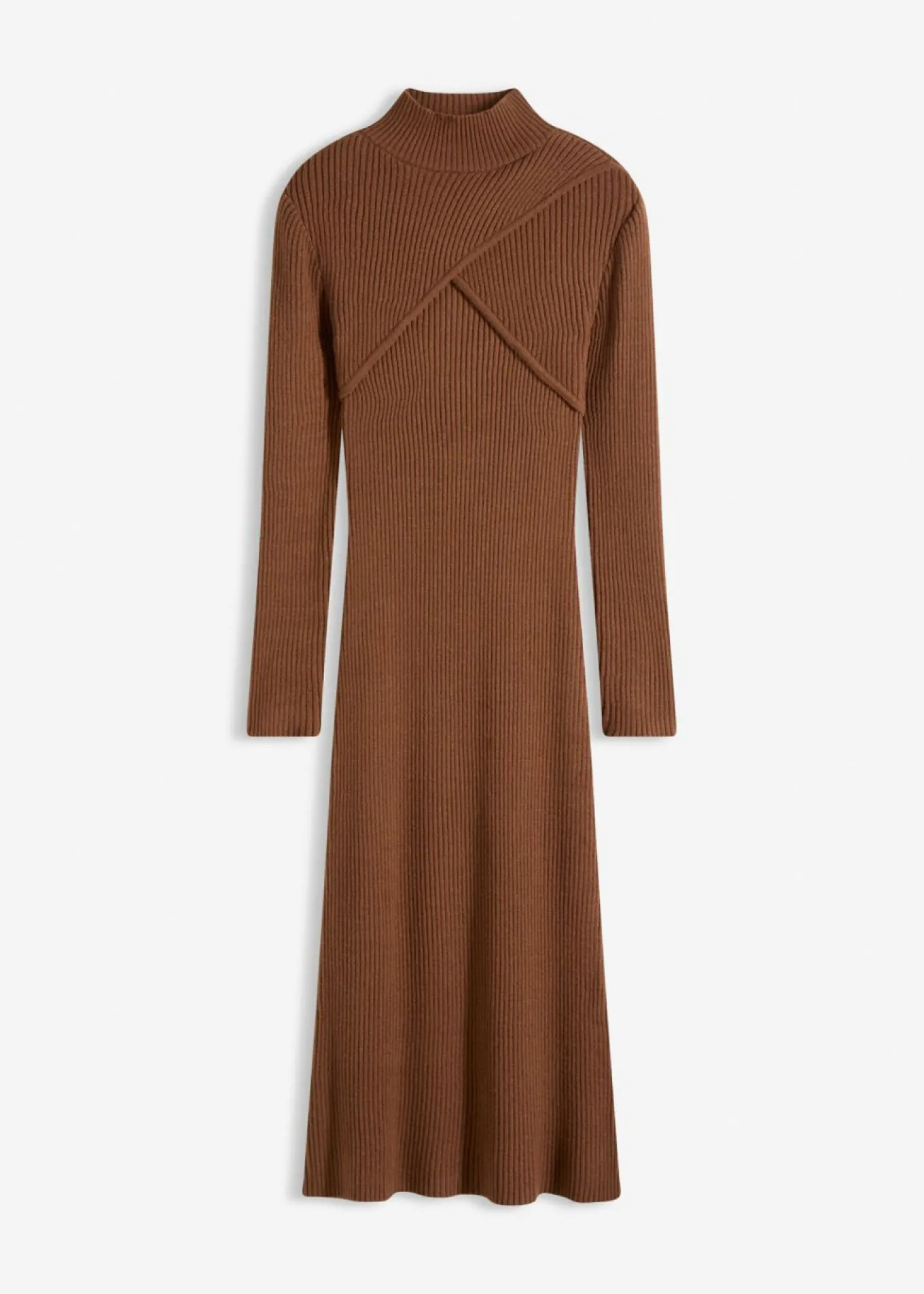 Vestido de punto de mezcla de viscosa suave