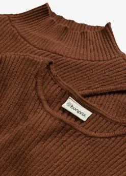 Vestido de punto de mezcla de viscosa suave