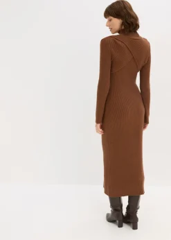 Vestido de punto de mezcla de viscosa suave