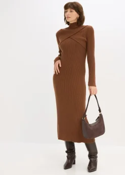 Vestido de punto de mezcla de viscosa suave