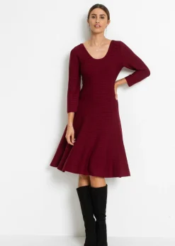 Vestido de punto de mezcla de viscosa suave
