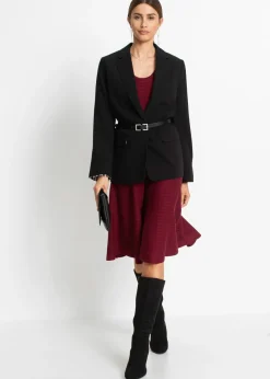 Vestido de punto de mezcla de viscosa suave