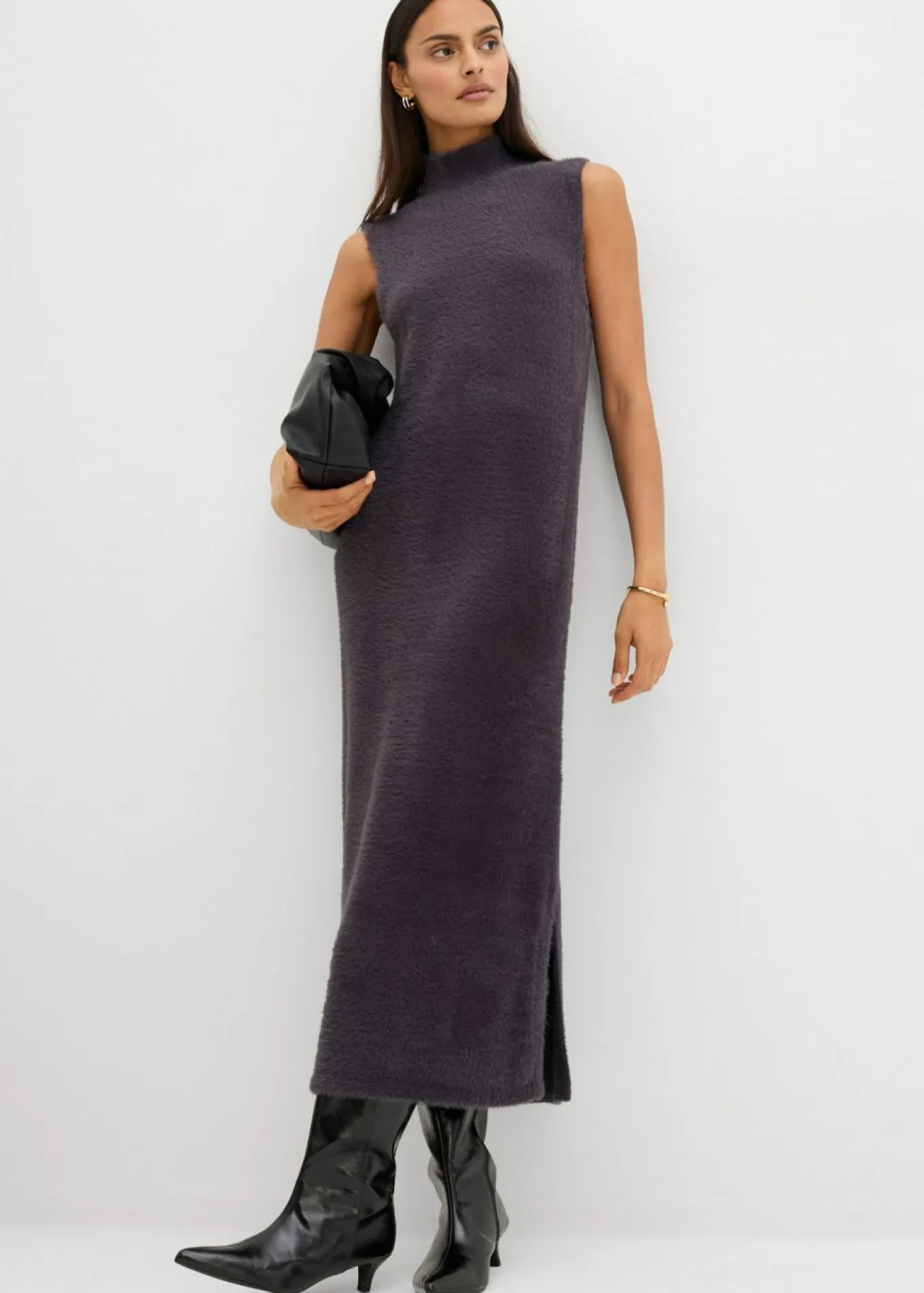 Vestido de punto de mezcla de viscosa