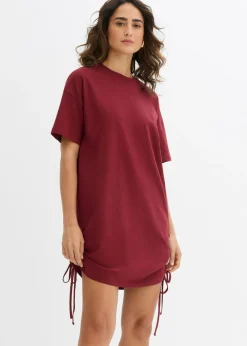 Vestido de punto de mezcla de algodón elástico