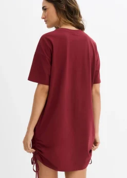 Vestido de punto de mezcla de algodón elástico