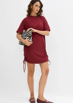 Vestido de punto de mezcla de algodón elástico