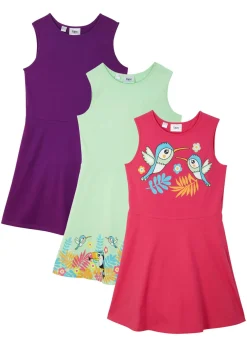 Vestido de punto de puro algodón orgánico (3 unidades)