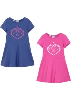 Vestido de punto de puro algodón orgánico (2 unidades)