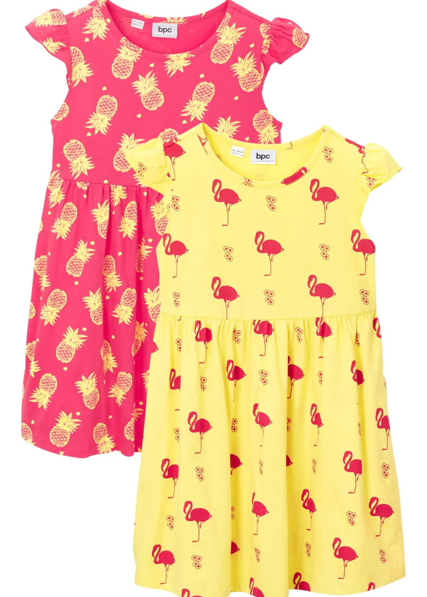 Vestido de punto de puro algodón orgánico (2 unidades)