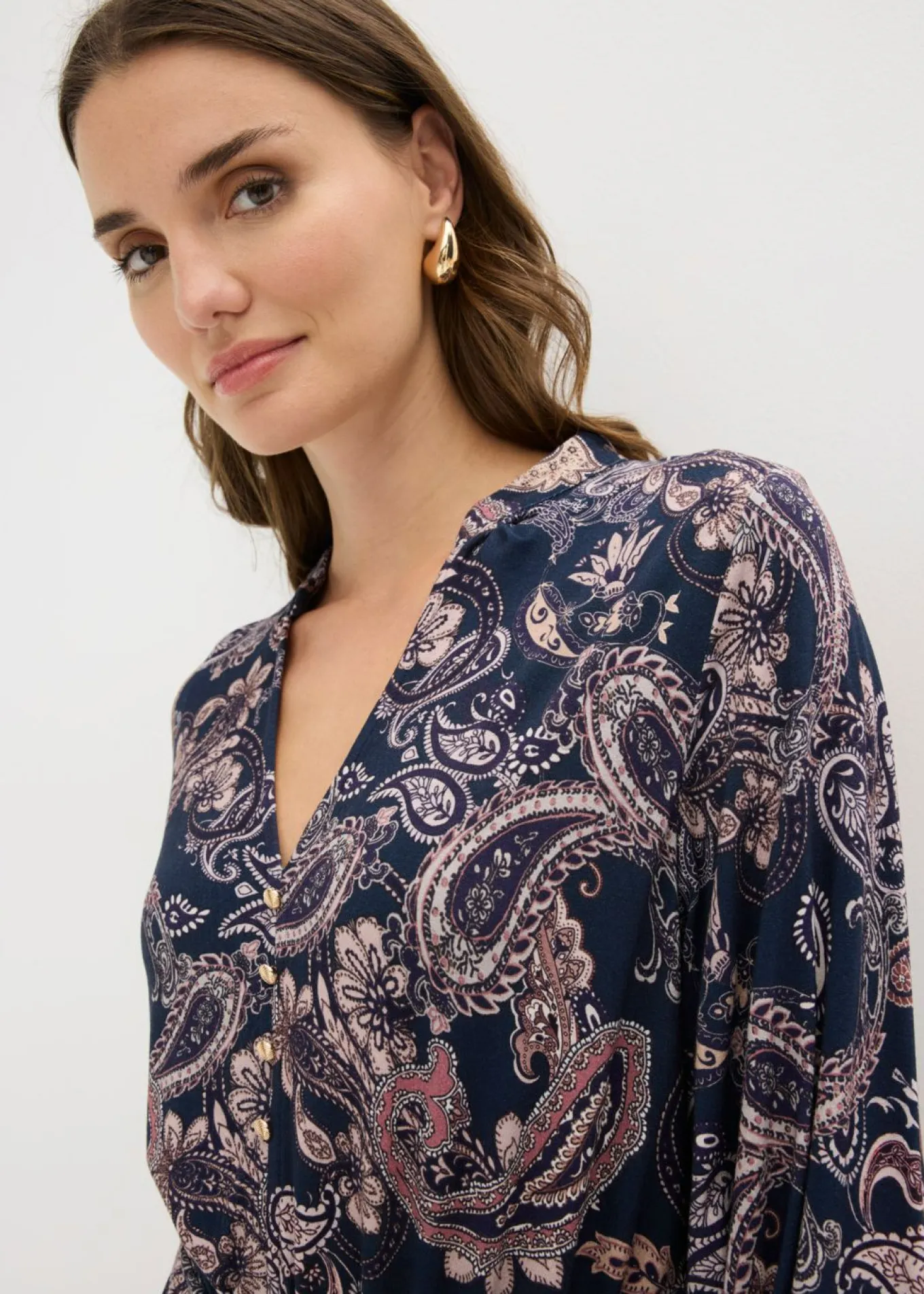 Vestido de punto de suave mezcla de viscosa